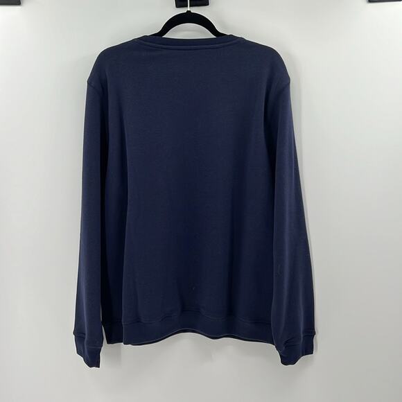 Ideology Men's Crewneck Fleece Sweatshirt - Navy - Large - New with tags - Picture 6 of 6